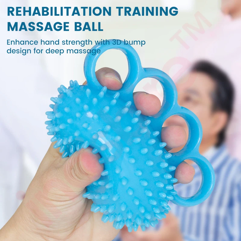 New Hand Grip Four-Finger Thorn Ball Strength Recovery Training Rehabilitation Soft Anti-Fall Massager
New Hand Grip Four-Finger Thorn Ball Strength Recovery Training Rehabilitation Soft Anti-Fall Massager