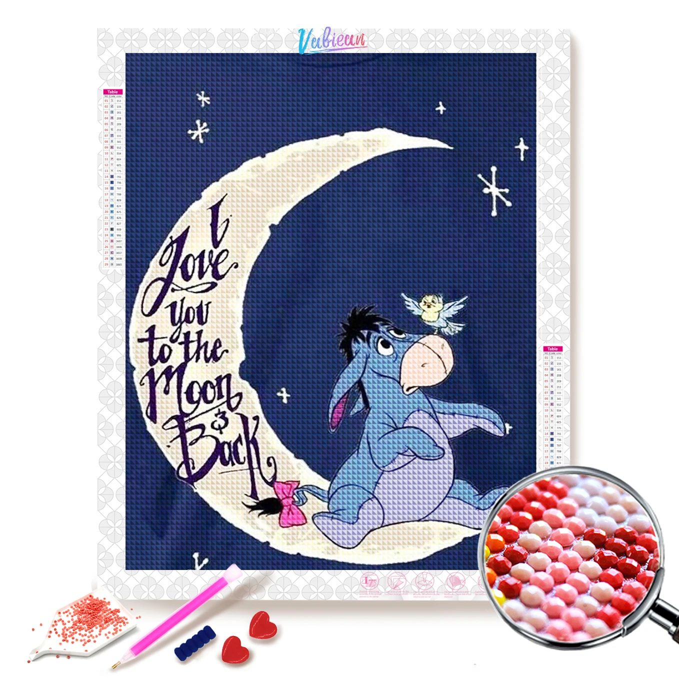 5D DIYDonkey on the Moon Diamond Painting Cross Stitch Diamond Embroidery Picture of Rhinestones Home Decor
5D DIYDonkey on the Moon Diamond Painting Cross Stitch Diamond Embroidery Picture of Rhinestones Home Decor