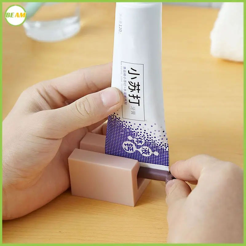 

Rolling Holder Facial Cleanser Bathroom Supply Cosmetic Toothpaste Tube Squeezer Bathroom Tools Gadgets Manual Plastic