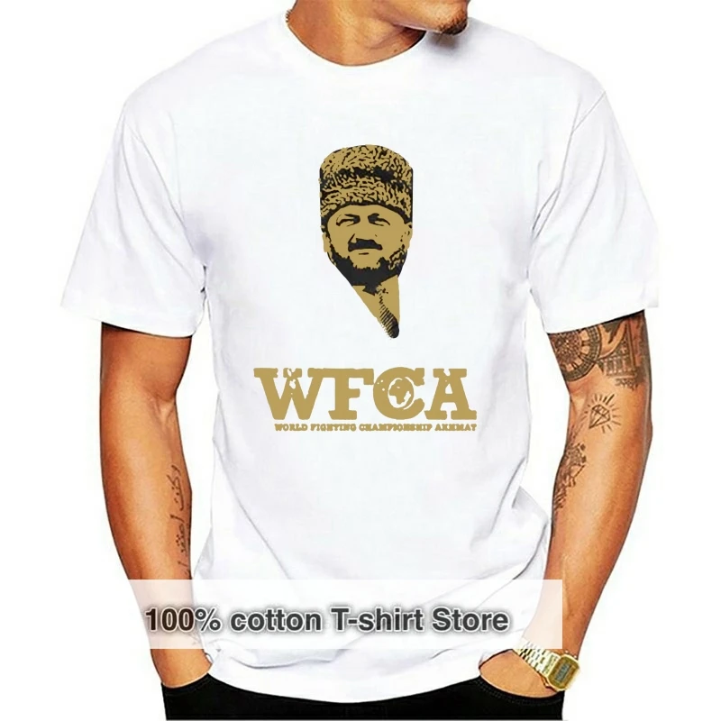Chechnya Wfca Akhmad Fight Club T Shirt Chechen Republic 2018 Brand T Shirt Homme Tees Men Summer Short Sleeves
Chechnya Wfca Akhmad Fight Club T Shirt Chechen Republic 2018 Brand T Shirt Homme Tees Men Summer Short Sleeves