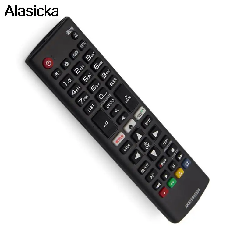 AKB75095308 Universal for LG LCD Smart TV 32LJ610V 43UJ634V 49UJ634V Remote Control Wholesale Replacement Dropshipping
AKB75095308 Universal for LG LCD Smart TV 32LJ610V 43UJ634V 49UJ634V Remote Control Wholesale Replacement Dropshipping