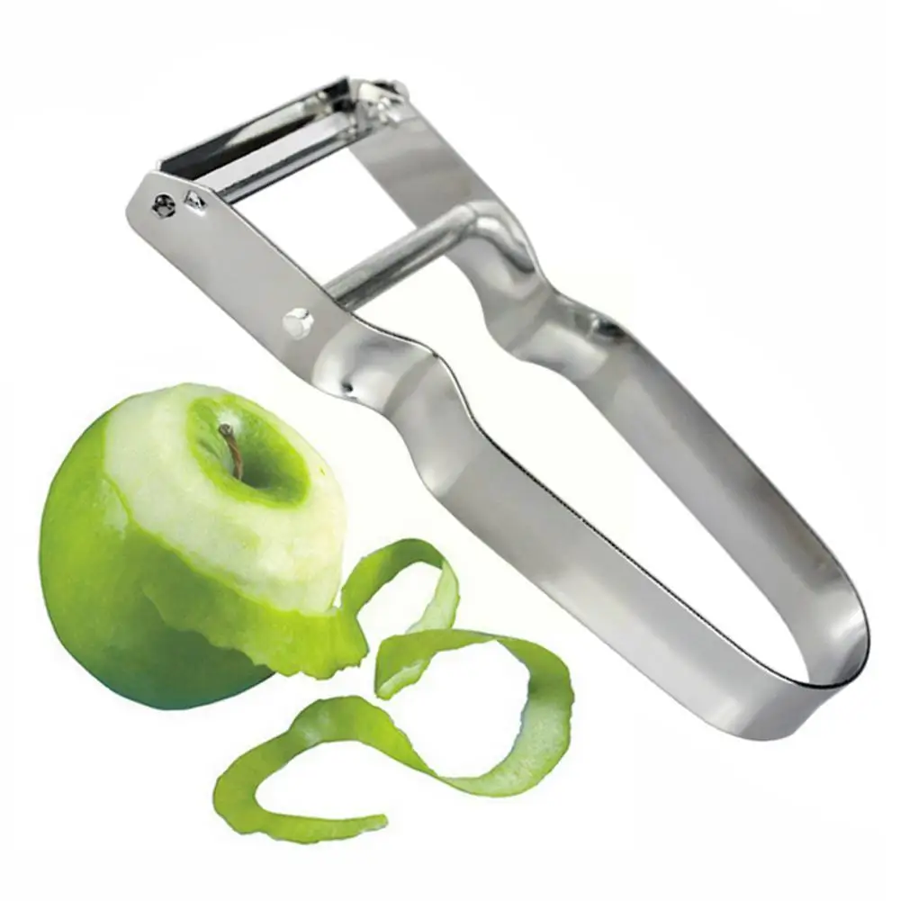 Hot Potatoes/Carrots/Turnips Peeler with Slip Proof Slicer Vegetable Steel Peel Peeler Kitchen Handle tool Potato A0P6
Hot Potatoes/Carrots/Turnips Peeler with Slip Proof Slicer Vegetable Steel Peel Peeler Kitchen Handle tool Potato A0P6