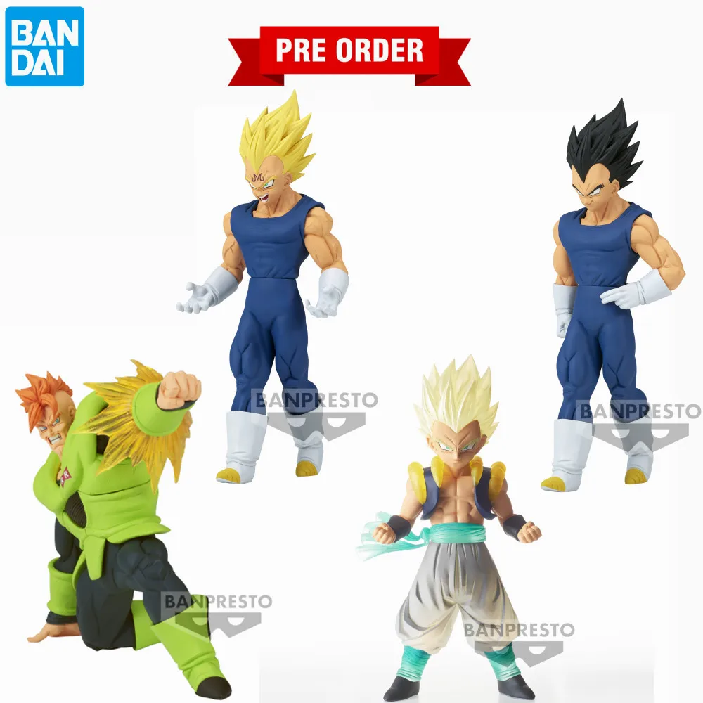 Bandai BANPRESTO Dragon Ball Z Anime ANDROID 16 Vegeta Gotenks PVC Action Figures Dragon Ball Super Figurine Toys DBZ 
Bandai BANPRESTO Dragon Ball Z Anime ANDROID 16 Vegeta Gotenks PVC Action Figures Dragon Ball Super Figurine Toys DBZ