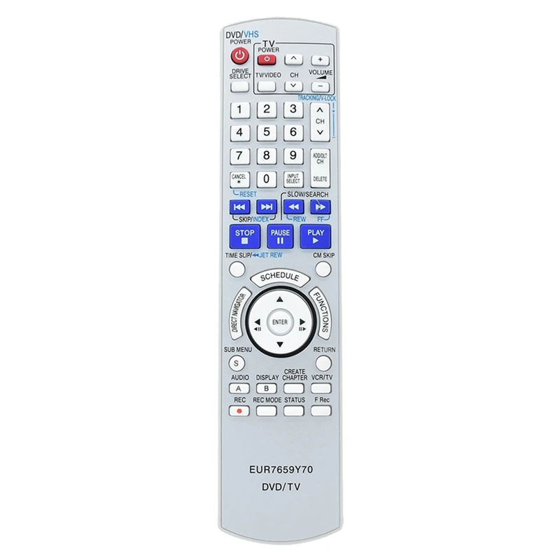 

EUR7659Y70 пульт дистанционного управления для Panasonic TV/DVD Combo DMR-ES35V DMR-ES35VP DMR-ES35VPC DMR-ES3