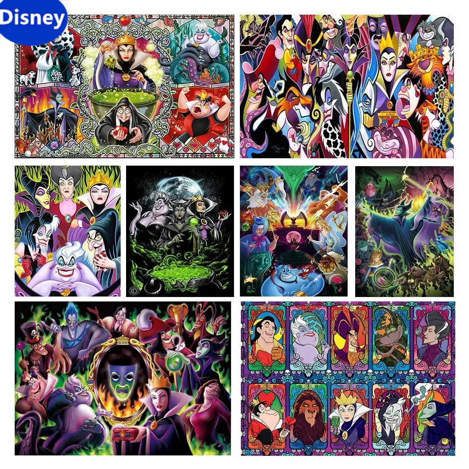 

Ведьма вилла принцесса игра-головоломка из 1000 частей детский праздничный подарок на первый выбор Disney