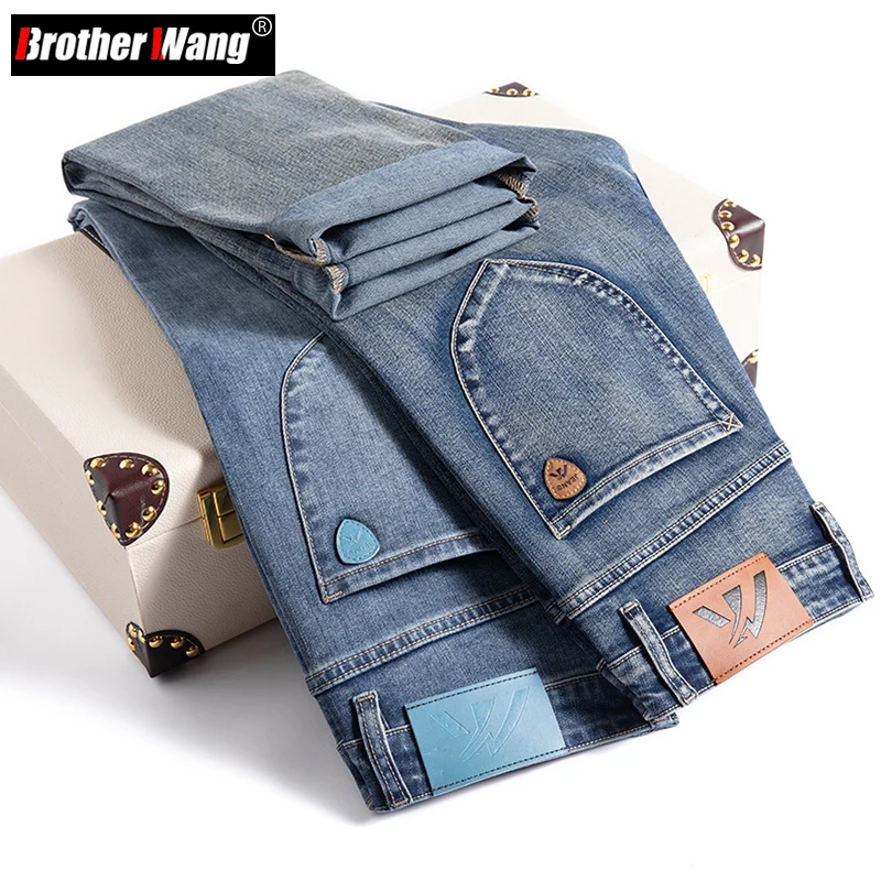 2023 Spring New Men's Stretch Regular Fit Jeans Vintage Design Fashion Elastic Denim Pants Business Trousers Brand Clothing
2023 Spring New Men's Stretch Regular Fit Jeans Vintage Design Fashion Elastic Denim Pants Business Trousers Brand Clothing