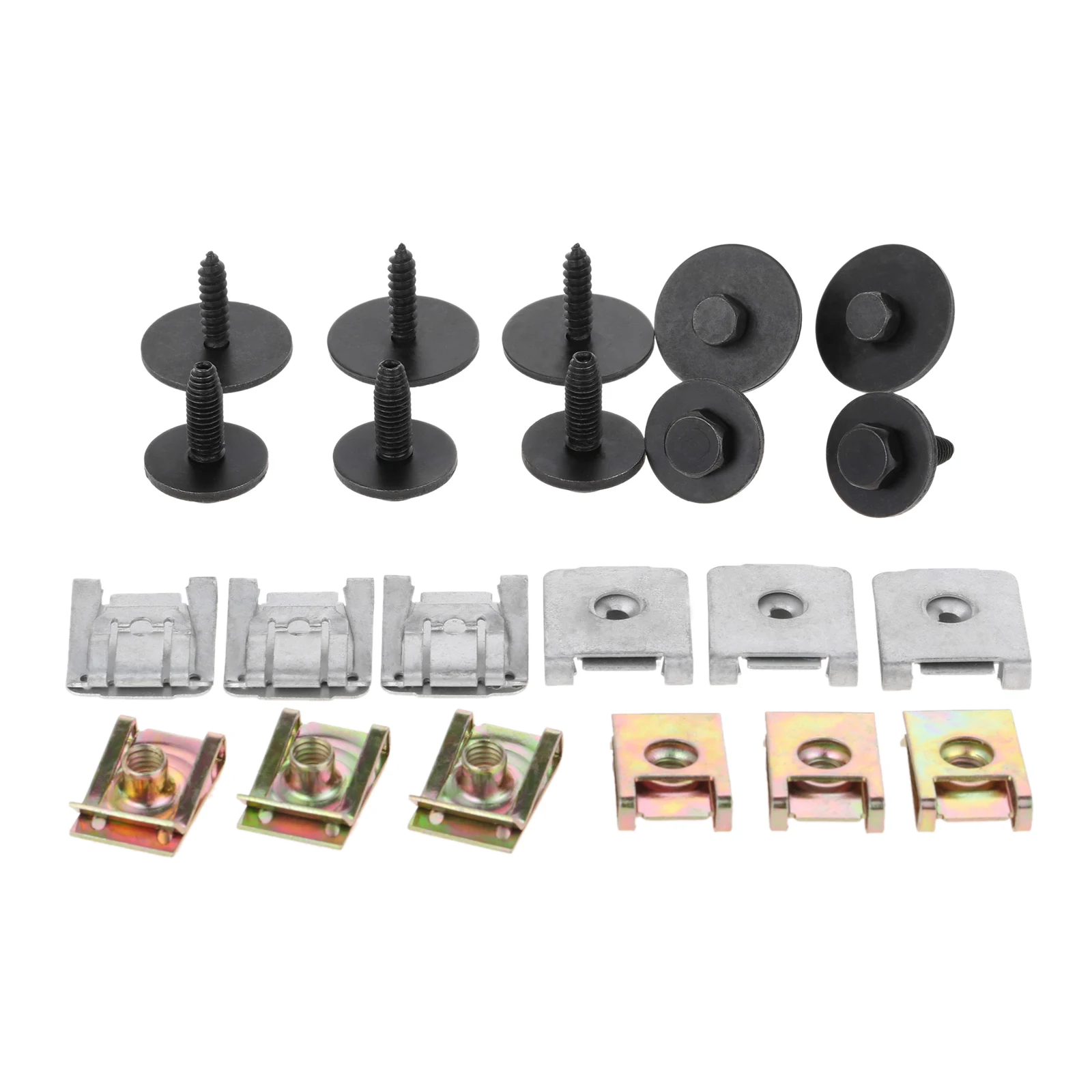 24PCS Undertray Engine Under Cover Fixing Clips Screw Set For Mercedes E Class W211Reference OE/OEM MC3003
24PCS Undertray Engine Under Cover Fixing Clips Screw Set For Mercedes E Class W211Reference OE/OEM MC3003