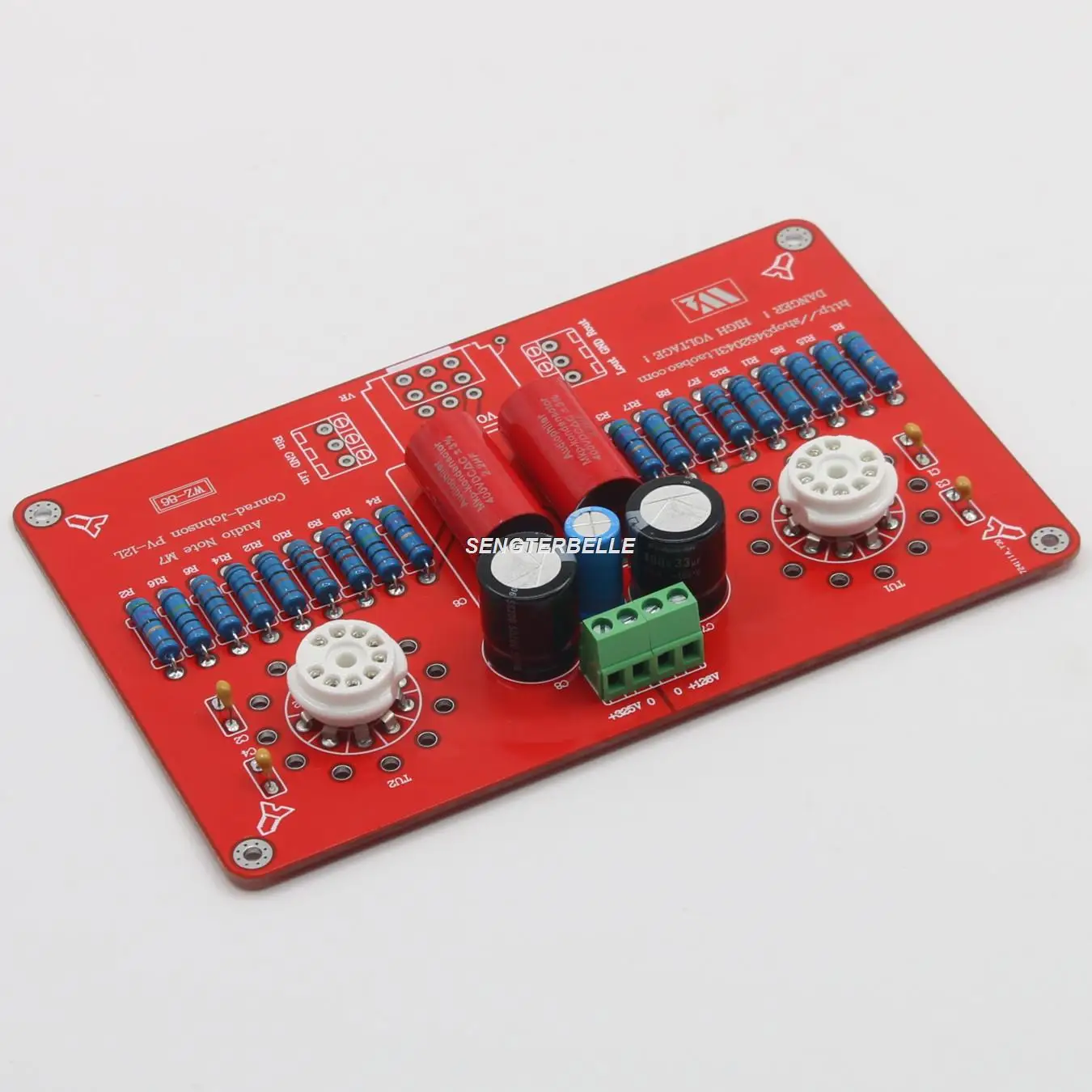 HiFi 12AU7 / ECC82 Tube Stereo Preamplifier Board Refer Conrad Johnson PV12PH Preamp Circuit
HiFi 12AU7 / ECC82 Tube Stereo Preamplifier Board Refer Conrad Johnson PV12PH Preamp Circuit