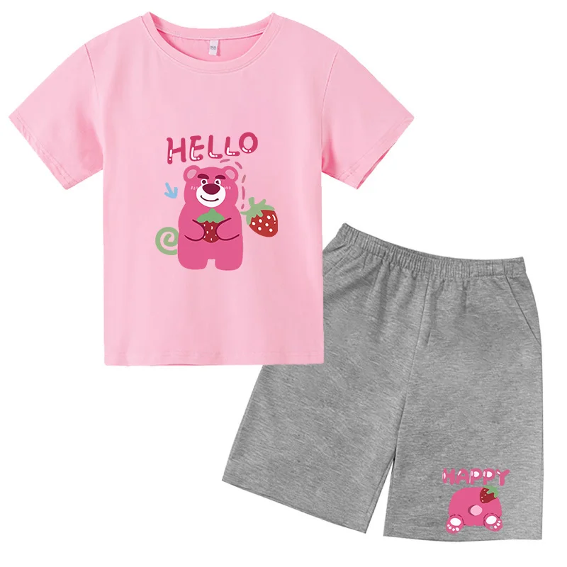 Boys Girls Clothing Sets Fashion T-Shirts And Shorts,Cartoon Baby Bear Print Comfortable 2022 Summer New Short Sleeves
Boys Girls Clothing Sets Fashion T-Shirts And Shorts,Cartoon Baby Bear Print Comfortable 2022 Summer New Short Sleeves