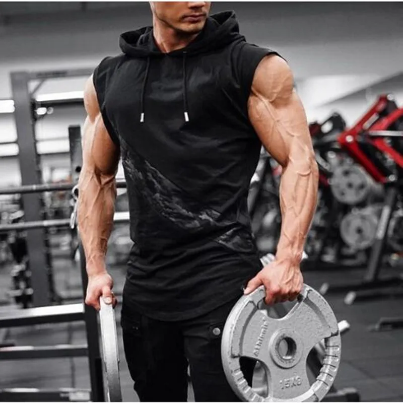 2023Summer New Men Gym Clothing Sleeveless Sport Hoodie Man Hooded Sweatshirts Fashion Men Black Hoodies Crossfit Vest Polerones
2023Summer New Men Gym Clothing Sleeveless Sport Hoodie Man Hooded Sweatshirts Fashion Men Black Hoodies Crossfit Vest Polerones