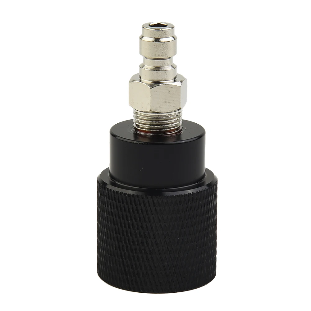 Black Fill Outlet Adapter Connector CO2 HPA Cooler Connector Fuel Tank Regulator 1 Pcs 8mm Male Adapter G1/2 Male
Black Fill Outlet Adapter Connector CO2 HPA Cooler Connector Fuel Tank Regulator 1 Pcs 8mm Male Adapter G1/2 Male
