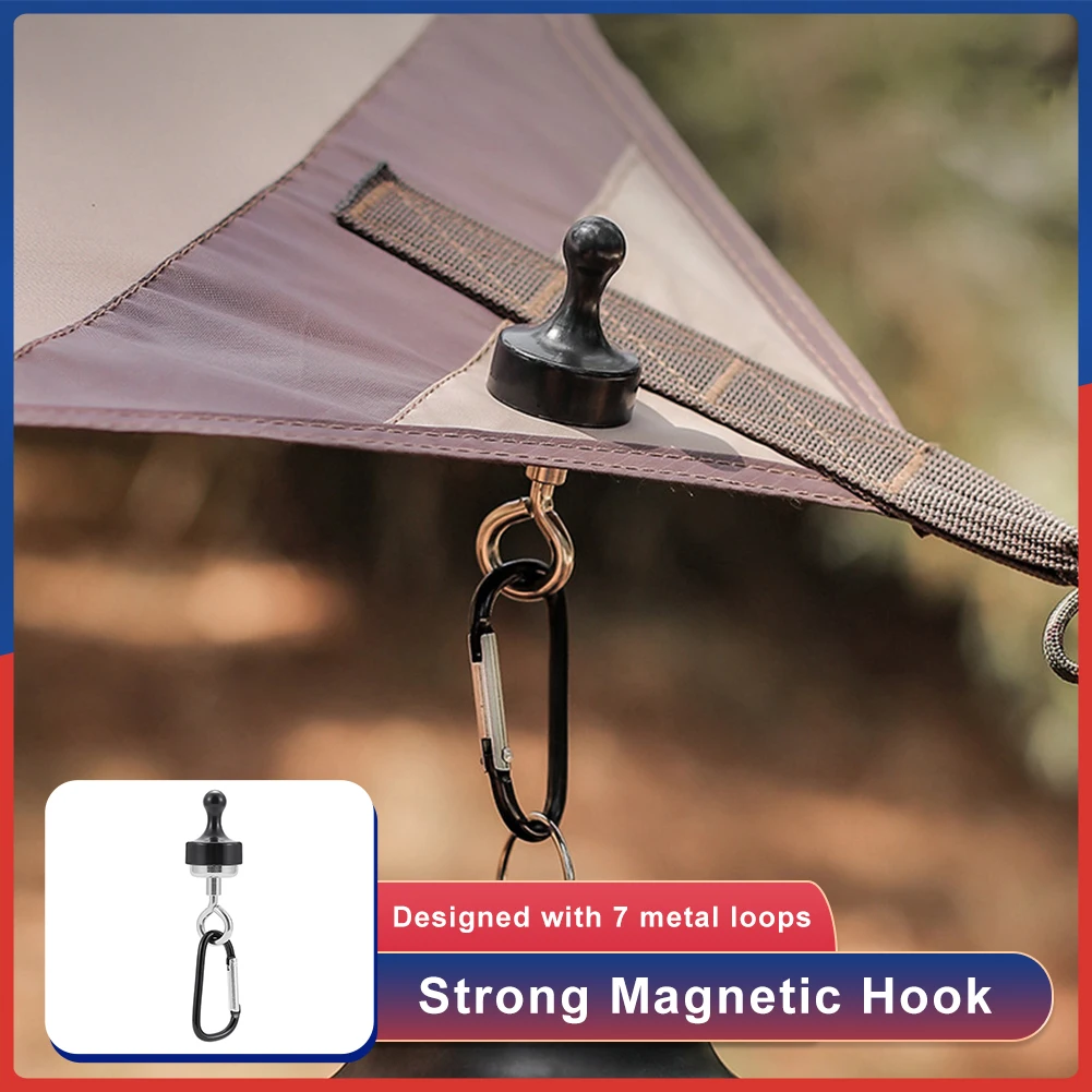 Camping Magnetic Hook with D Ring Aluminum Alloy Carabiner Detachable Magnetic Hanger Keychain Outdoor Tent Canopy Magnet Hanger
Camping Magnetic Hook with D Ring Aluminum Alloy Carabiner Detachable Magnetic Hanger Keychain Outdoor Tent Canopy Magnet Hanger