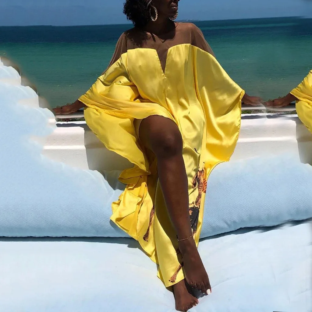 2022 New Independent Station Women's Yellow Fashion Digital Printing Dress dresses women woman dress
2022 New Independent Station Women's Yellow Fashion Digital Printing Dress dresses women woman dress