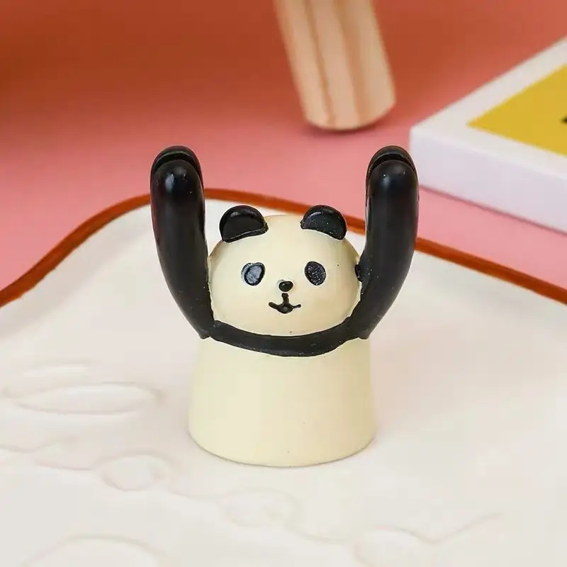 Panda Little Japanese Cartoon Ins Note Clip Raise Hand Resin Message Clip Desktop DIY Decorative Desktop Ornaments
Panda Little Japanese Cartoon Ins Note Clip Raise Hand Resin Message Clip Desktop DIY Decorative Desktop Ornaments