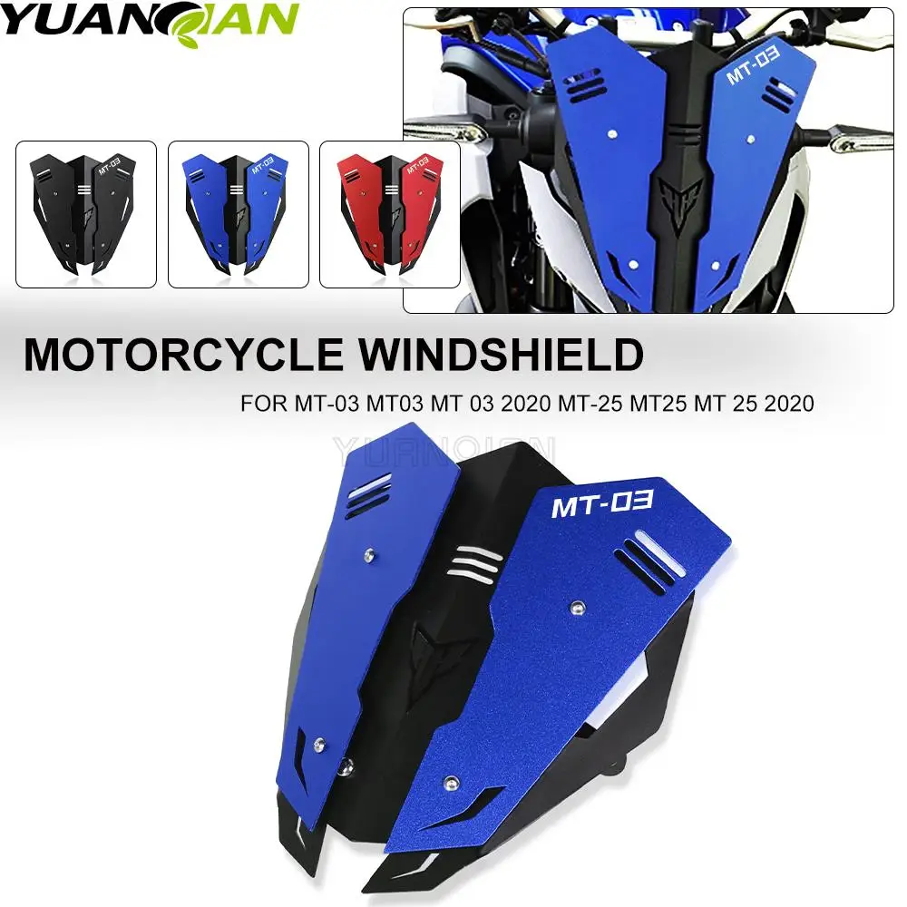 Motorcycle Accessories Aluminium Screen Sports WindScreen Windshield Deflector For Yamaha MT03 MT 03 MT-03 MT25 MT-25 2020
Motorcycle Accessories Aluminium Screen Sports WindScreen Windshield Deflector For Yamaha MT03 MT 03 MT-03 MT25 MT-25 2020