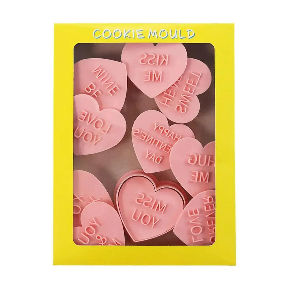 Love Heart Valentines Day Gift Rose Diy Couple Cartoon Cookie Plastic Moulds Cutter 3d Biscuit Abs Mold Mould Baking Biscui Y0z3
Love Heart Valentines Day Gift Rose Diy Couple Cartoon Cookie Plastic Moulds Cutter 3d Biscuit Abs Mold Mould Baking Biscui Y0z3