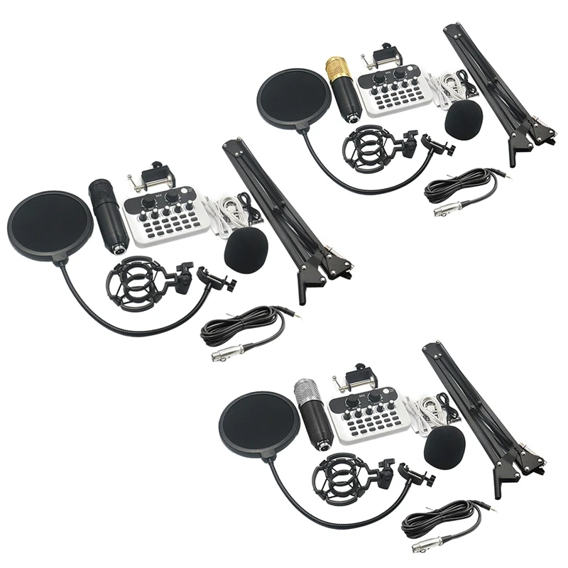 V8 Live Sound Card Audio Interface Mixer With Microphone For PC Computer Phone Broadcast Recording
V8 Live Sound Card Audio Interface Mixer With Microphone For PC Computer Phone Broadcast Recording