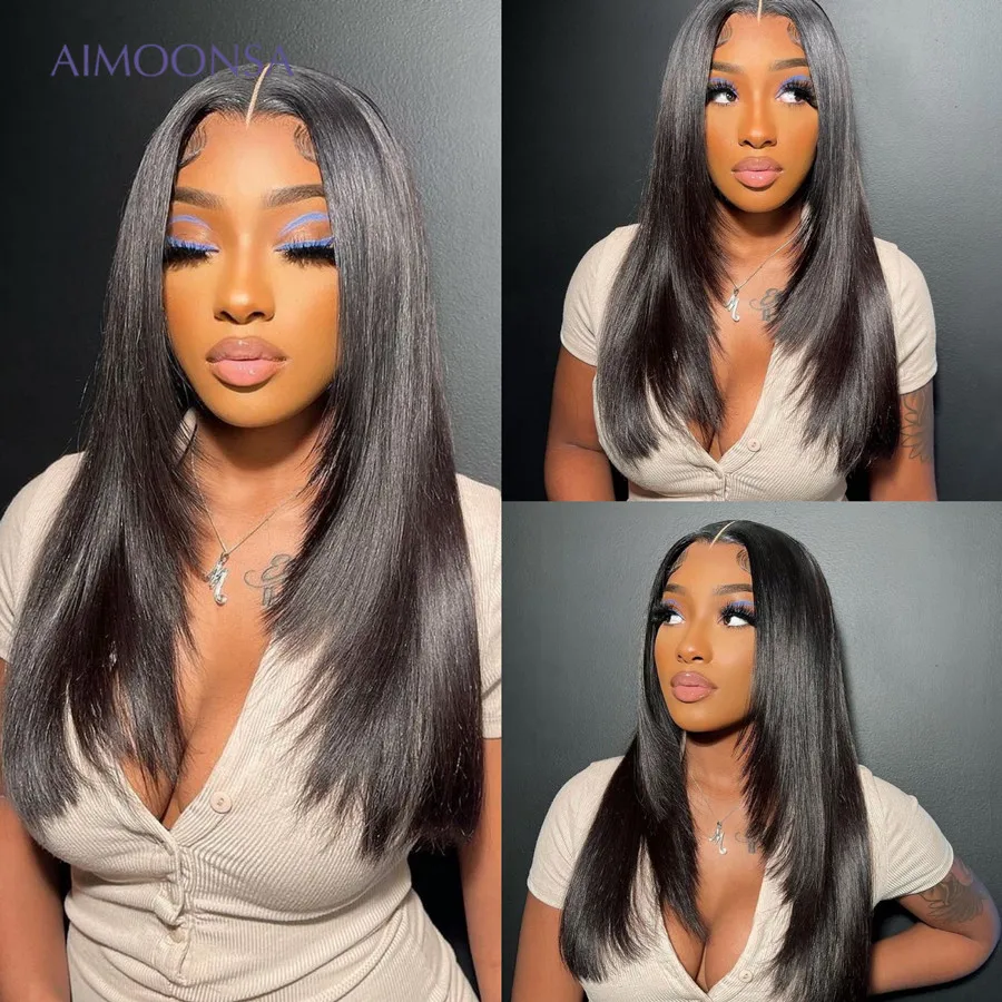 Layered Wig Human Hair Bone Straight 13x4 Lace Front Human Hair Wigs For Women 250 Density Lace Wig Preplucked With Baby Hair
Layered Wig Human Hair Bone Straight 13x4 Lace Front Human Hair Wigs For Women 250 Density Lace Wig Preplucked With Baby Hair