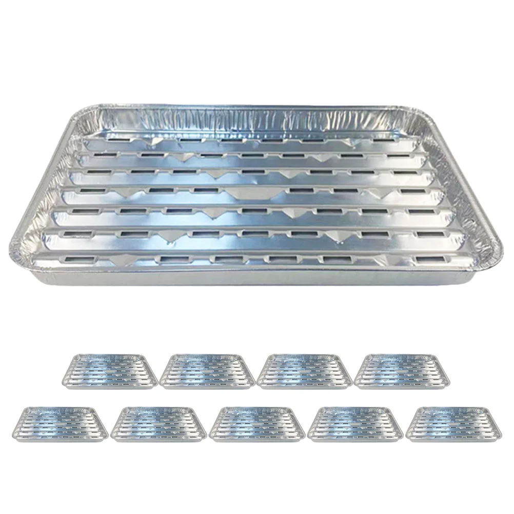 10Pcs Tins Pans Small Perfect Pans Foil Trays Tin Foil Tin Foil Pans for Storage Baking Home Barbecue
10Pcs Tins Pans Small Perfect Pans Foil Trays Tin Foil Tin Foil Pans for Storage Baking Home Barbecue