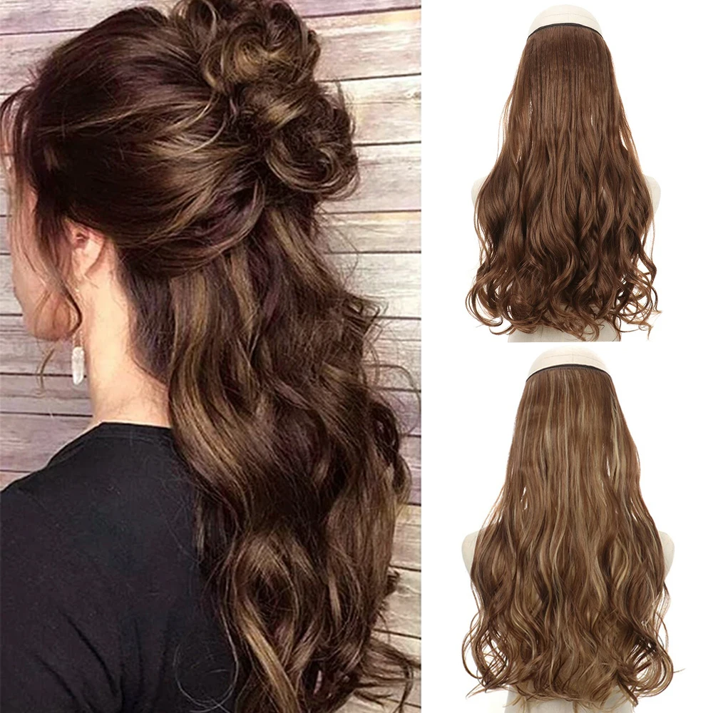 My-Diva Natural Synthetic Fake No Clip In Halo Hair Extensions Invisible Wire Secret Fish Line Hair Pieces Silky Straight
My-Diva Natural Synthetic Fake No Clip In Halo Hair Extensions Invisible Wire Secret Fish Line Hair Pieces Silky Straight