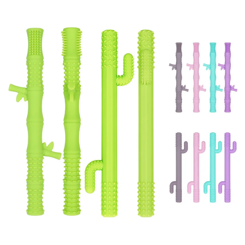 1Pc Baby Silicone Teethers Long Shape Food Grade Baby Teething Product Accessories for Pacifier Chains Security Bpa Free
1Pc Baby Silicone Teethers Long Shape Food Grade Baby Teething Product Accessories for Pacifier Chains Security Bpa Free