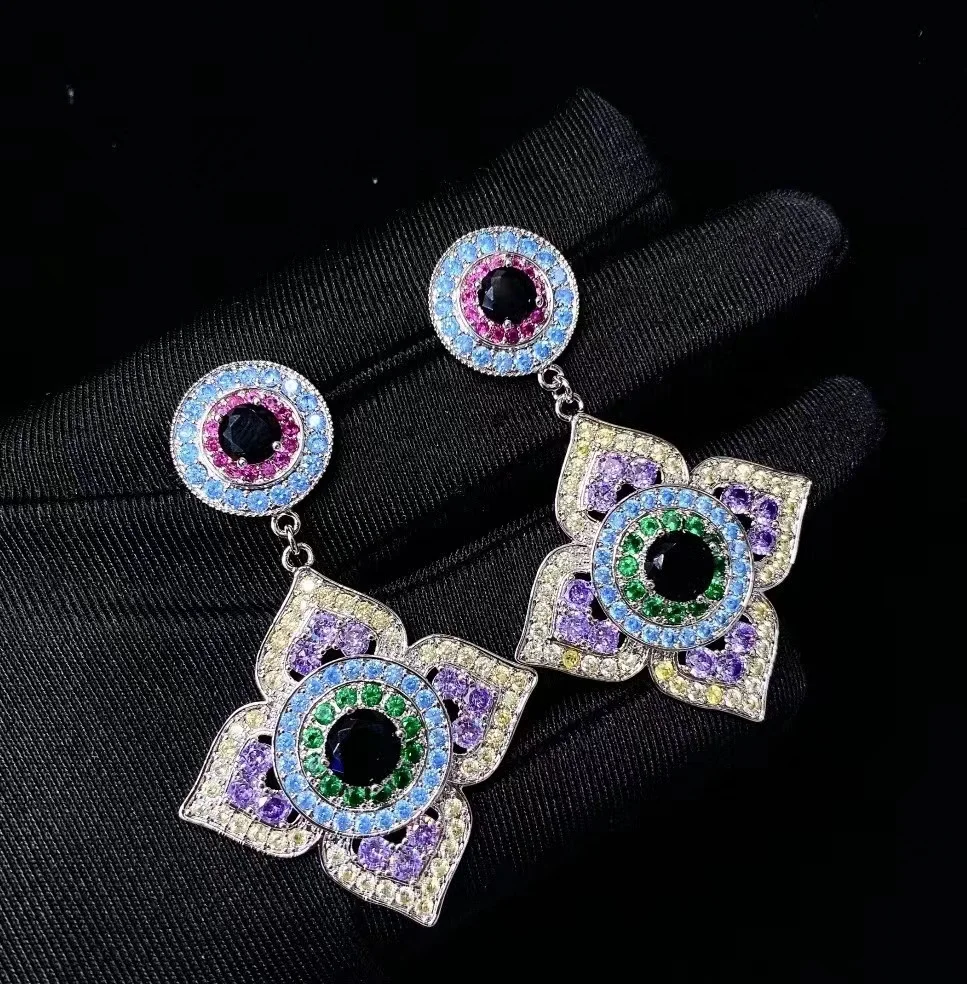EYER Luxury Flower Design Drop Earrings Trendy Wedding Cubic Zircon Fashion Engagement Party Jewelry pendientes mujer moda 2022
EYER Luxury Flower Design Drop Earrings Trendy Wedding Cubic Zircon Fashion Engagement Party Jewelry pendientes mujer moda 2022