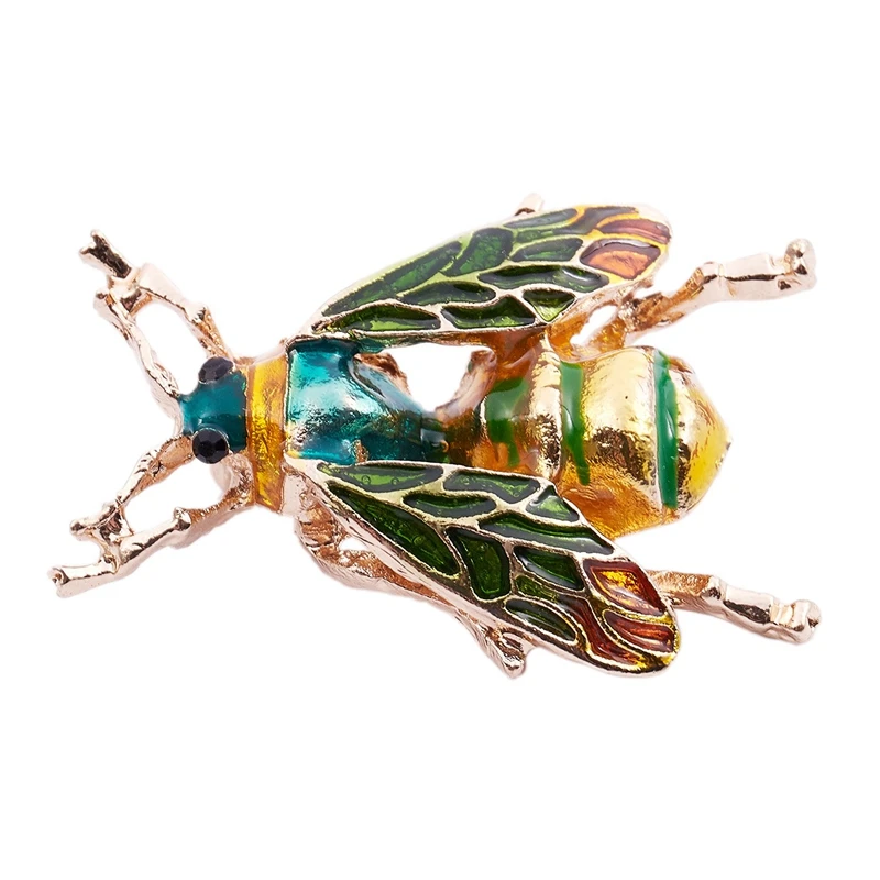 Fashionable Bumble Bee Crystal Brooch Pin Costume Badge Party Jewelry Gift Green Bee
Fashionable Bumble Bee Crystal Brooch Pin Costume Badge Party Jewelry Gift Green Bee