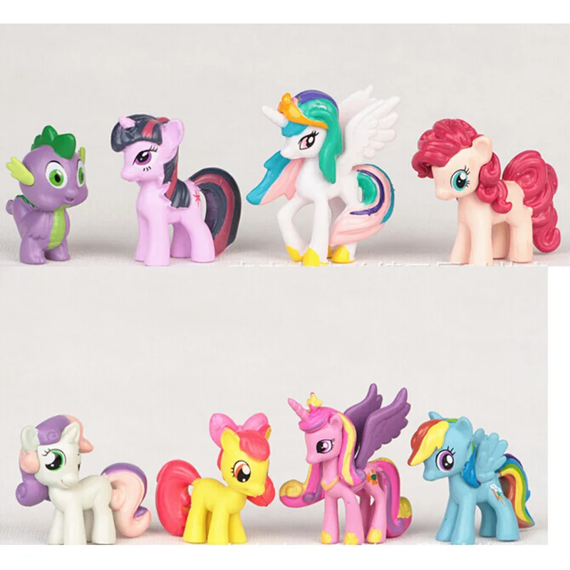 

Hasbro My Little Pony, Мерцающая Радуга, тире флуттерши, пинки, Спайк, принцесса, целостия, принцесса, фигурки каденса, кукла