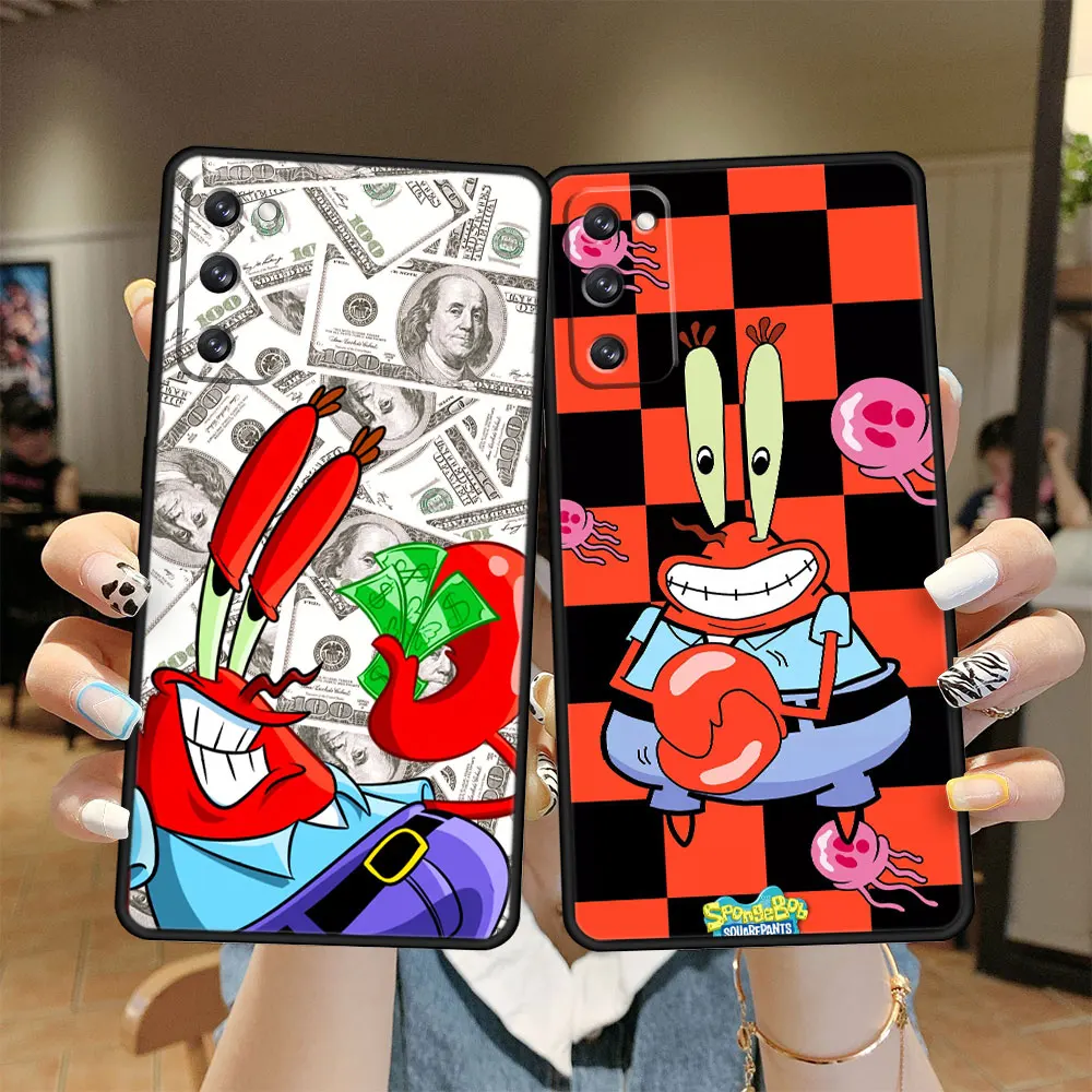 Phone Case Coque for Samsung Galaxy S20 S21 FE 5G S22 Ultra S9 S10 Plus S225g S8Plus S7 Edge SpongeBobs Cartoon Krabs Cell TPU
Phone Case Coque for Samsung Galaxy S20 S21 FE 5G S22 Ultra S9 S10 Plus S225g S8Plus S7 Edge SpongeBobs Cartoon Krabs Cell TPU