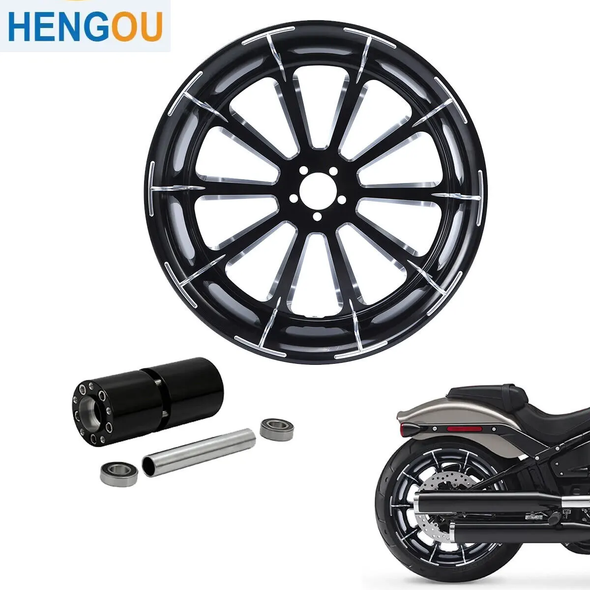 Motorcycle 18'' x 8.5'' Rear Wheel Rim Disc Hub For Harley Softail Breakout FXSB 2018-2023 2019 2020 2021 2022 CNC
Motorcycle 18'' x 8.5'' Rear Wheel Rim Disc Hub For Harley Softail Breakout FXSB 2018-2023 2019 2020 2021 2022 CNC