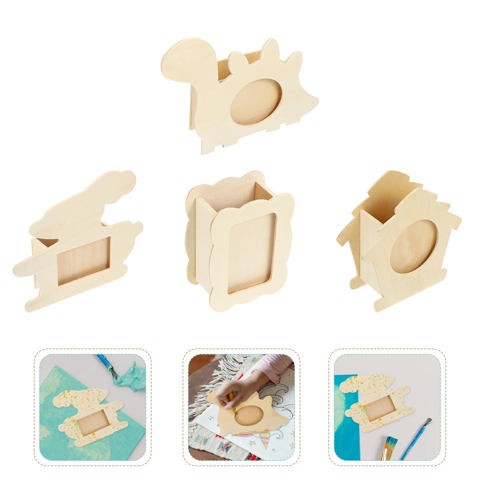 4pcs Diy Holder with Photo Frame Photo Cube Pen Cup Organizer for Home Office Desktop Supplies
4pcs Diy Holder with Photo Frame Photo Cube Pen Cup Organizer for Home Office Desktop Supplies