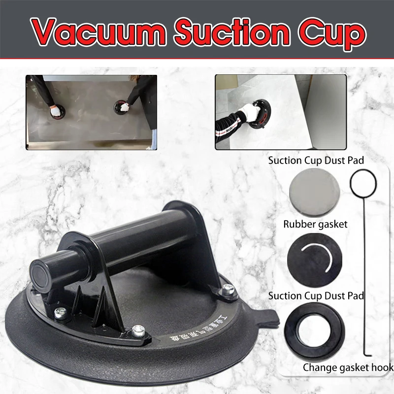 8 inch Vacuum Suction Cup For Tile Heavy Duty Glass Lifter With Handle And Hand Pump For Glass & Granite Lifting
8 inch Vacuum Suction Cup For Tile Heavy Duty Glass Lifter With Handle And Hand Pump For Glass & Granite Lifting