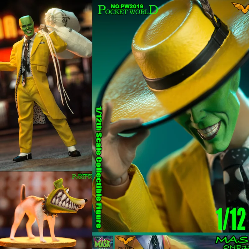 【in stock】 PW TOYS The Mask 1/12th scale collctible figure PW2019 Action Figures Toy Gift Collection Hobby
【in stock】 PW TOYS The Mask 1/12th scale collctible figure PW2019 Action Figures Toy Gift Collection Hobby