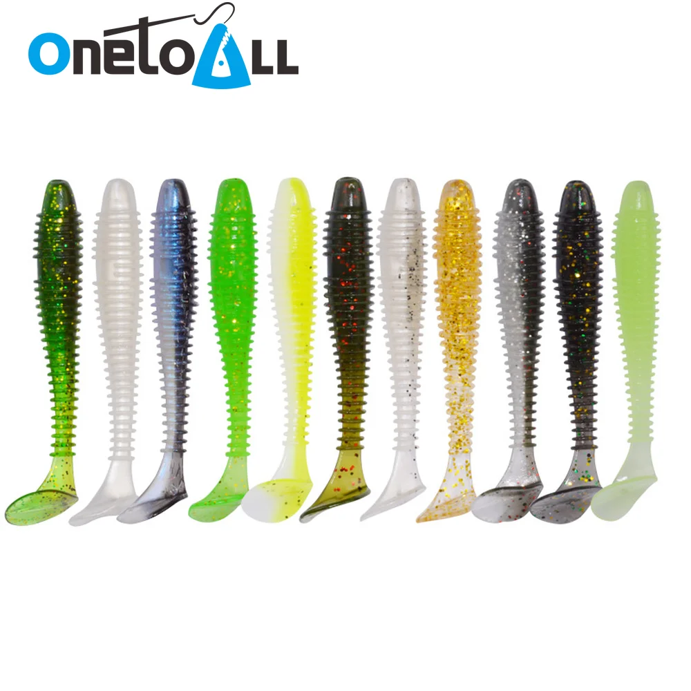 OnetoAll 12 PCs 70mm 2.9g Screw Paddle Tail Soft Worm Plastic Lure Swim Bait Silicone Artificial Swimbait Fishing Accessories
OnetoAll 12 PCs 70mm 2.9g Screw Paddle Tail Soft Worm Plastic Lure Swim Bait Silicone Artificial Swimbait Fishing Accessories