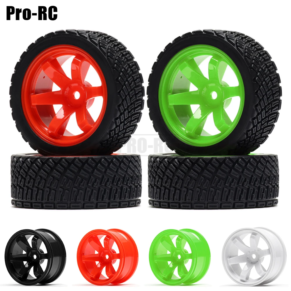 4Pcs 1.9" Plastic Wheel Hub Rim & Rubber Tyres Tires for 1/10 Traxxas TRX-4 Tamiya CC01 MST Jimny RC4WD TF2 D90 D110
4Pcs 1.9" Plastic Wheel Hub Rim & Rubber Tyres Tires for 1/10 Traxxas TRX-4 Tamiya CC01 MST Jimny RC4WD TF2 D90 D110