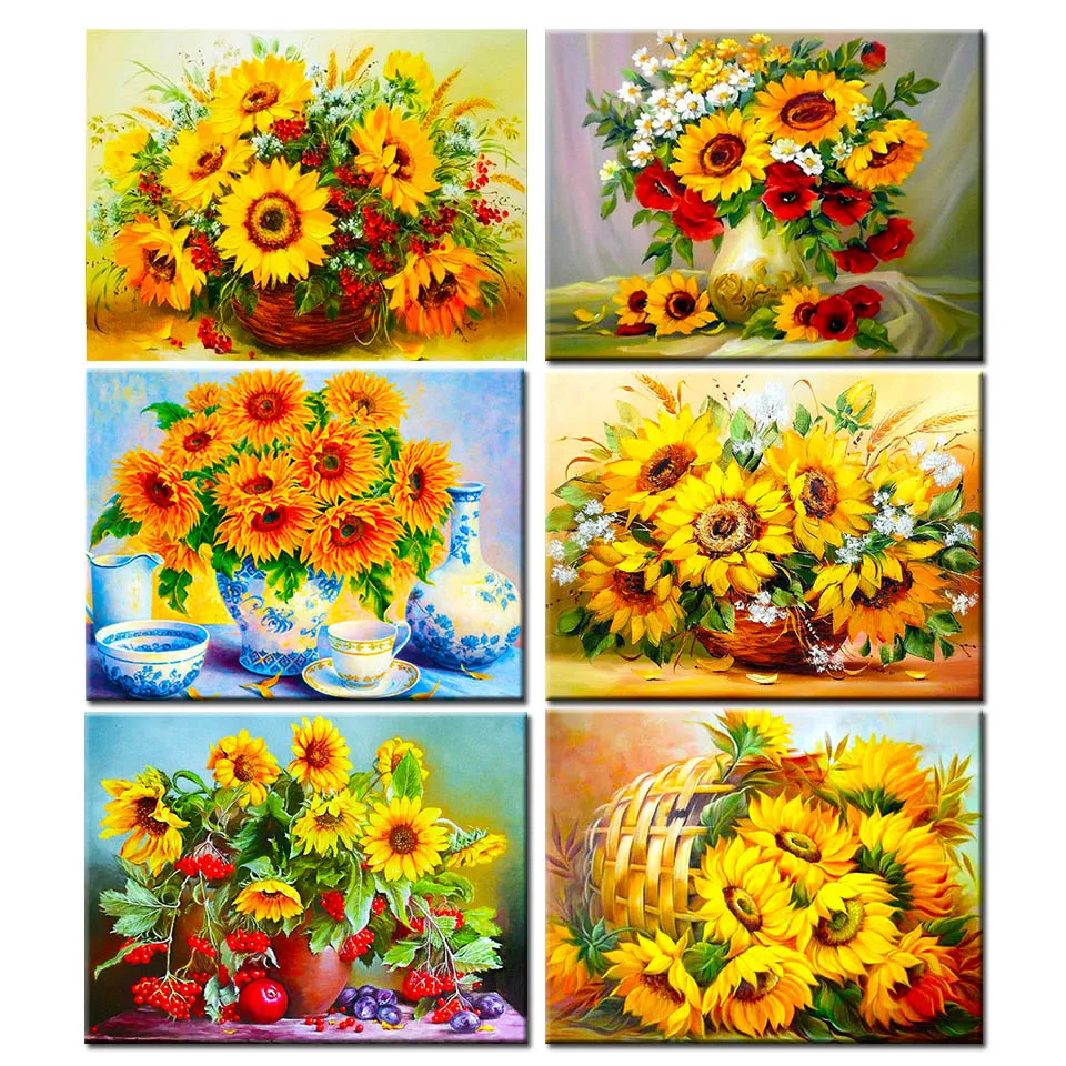 Diamond Mosaic Pattern Rhinestone Needlework Diy Diamond Painting Cross Stitch"Sunflower Flower Scenery"Embroidery Full Display
Diamond Mosaic Pattern Rhinestone Needlework Diy Diamond Painting Cross Stitch"Sunflower Flower Scenery"Embroidery Full Display