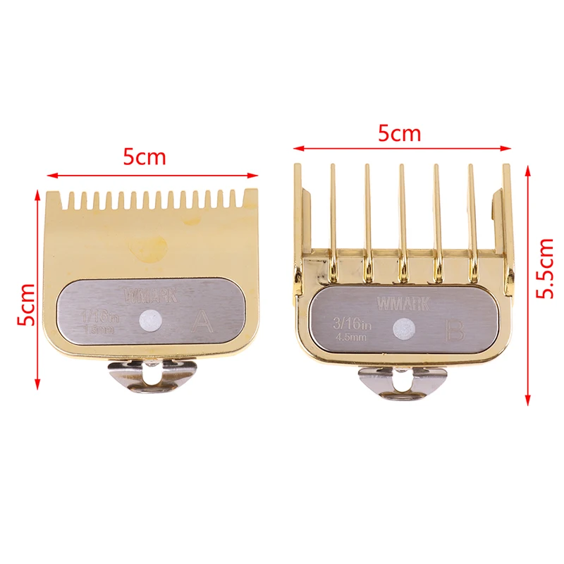2pcs 1.5/4.5mm For Hair Clipper Guide Comb Cutting Limit Combs Standard Guards Attach Parts Electric Clippers Accessories
2pcs 1.5/4.5mm For Hair Clipper Guide Comb Cutting Limit Combs Standard Guards Attach Parts Electric Clippers Accessories