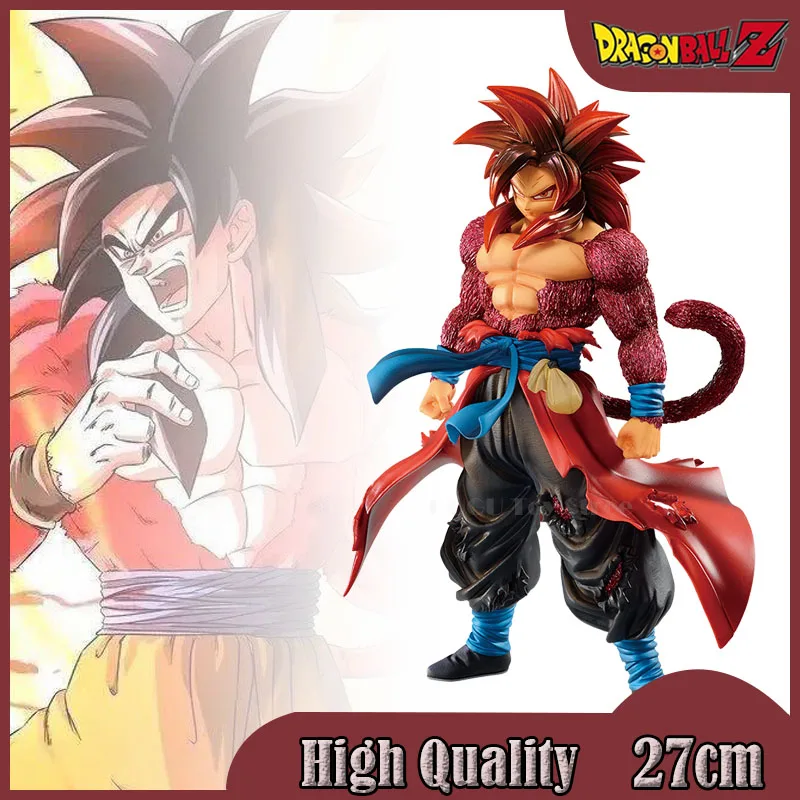 27cm Dragon Ball Z Goku Anime Figures Gk Super Saiyan 4 Action Figure Ssj4 Statue Figurine Pvc Collection Model Doll Toys Gifts
27cm Dragon Ball Z Goku Anime Figures Gk Super Saiyan 4 Action Figure Ssj4 Statue Figurine Pvc Collection Model Doll Toys Gifts