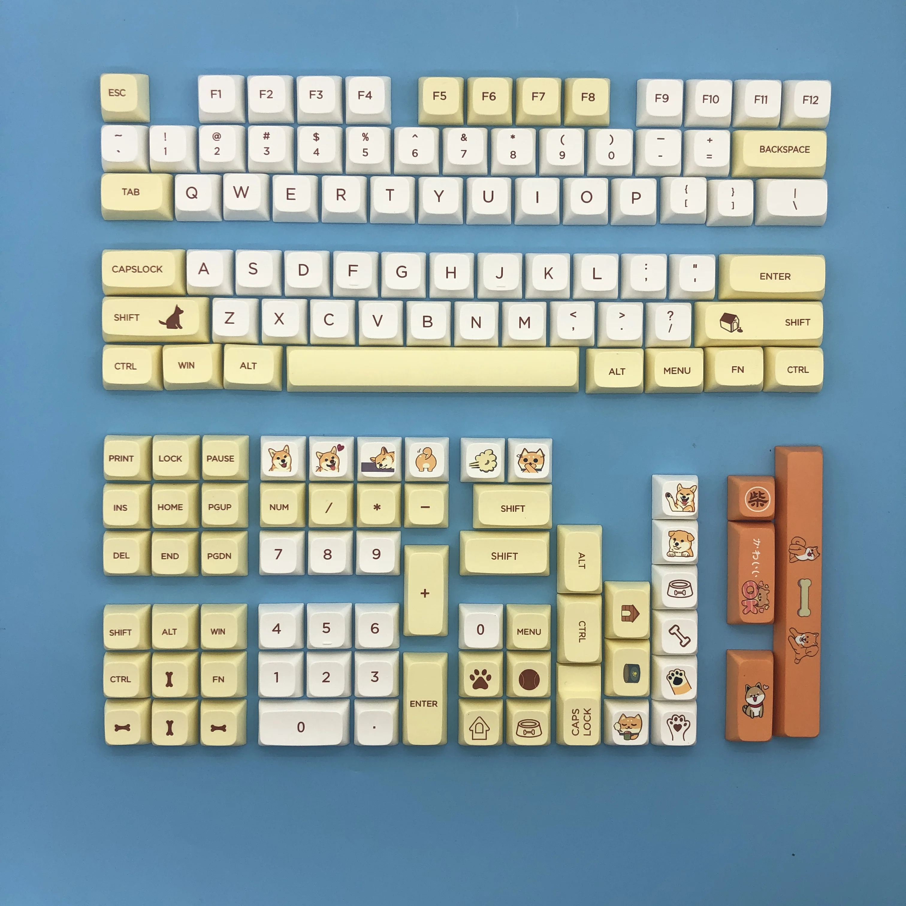 Shiba Inu Animated Theme Cute Keycaps XDA Dye Sublimation PBT for Cherry MX Gaming Mechanical Keyboard
Shiba Inu Animated Theme Cute Keycaps XDA Dye Sublimation PBT for Cherry MX Gaming Mechanical Keyboard