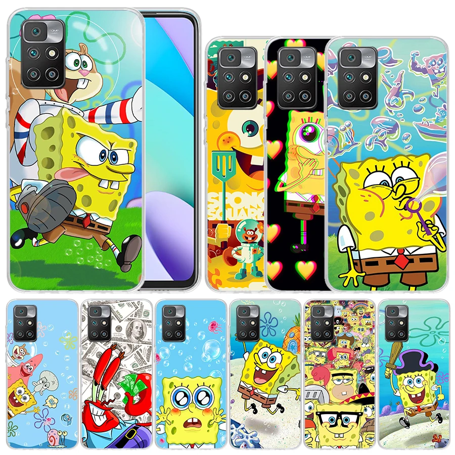 SpongeBob-Patrick-Star Soft Cover for Redmi 10 10A 10C 9 9A 9C 9T Print Phone Case 8 8A 7 7A K20 6 Pro 6A S2 K40 Pattern Coque
SpongeBob-Patrick-Star Soft Cover for Redmi 10 10A 10C 9 9A 9C 9T Print Phone Case 8 8A 7 7A K20 6 Pro 6A S2 K40 Pattern Coque