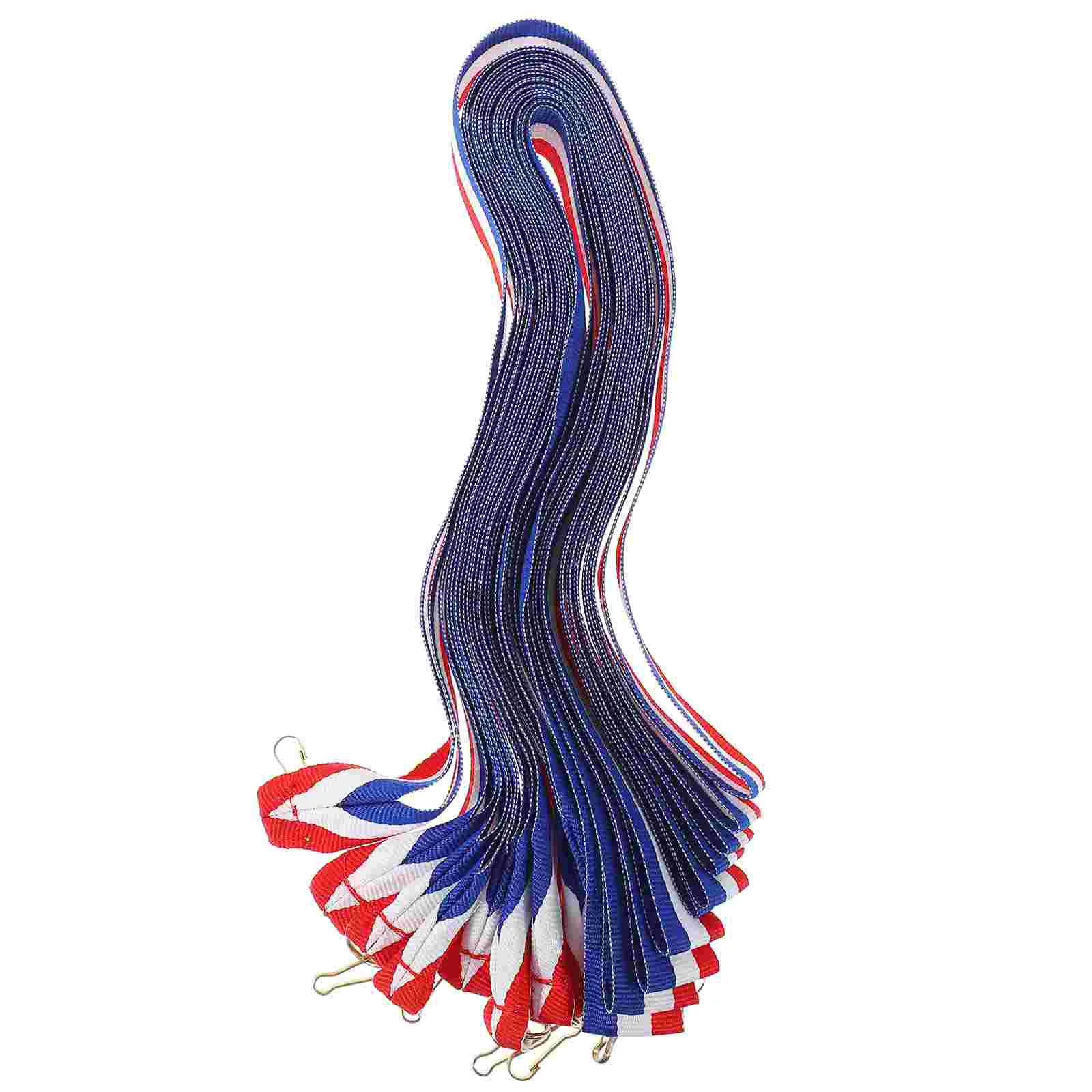 Medal Ribbon Competition Lanyard Hanging Supply Sport Party Neck Award Medals Accessory Red White Blue
Medal Ribbon Competition Lanyard Hanging Supply Sport Party Neck Award Medals Accessory Red White Blue