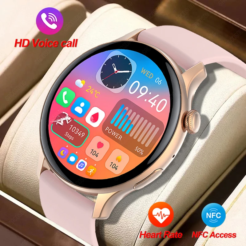 2023 New Bluetooth Call Women Smart Watch AMOLED Full Touch Fitness Waterproof Men Smartwatch Lady Clock + box For Android IOS
2023 New Bluetooth Call Women Smart Watch AMOLED Full Touch Fitness Waterproof Men Smartwatch Lady Clock + box For Android IOS
