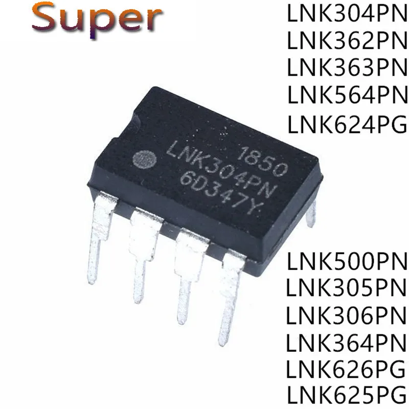 10PCS LNK304PN LNK564PN LNK305PN LNK306PN LNK364PN LNK626PG LNK362PN LNK363PN LNK500PN LNK625PG LNK624PG DIP-7 DIP LNK304 LNK306 
10PCS LNK304PN LNK564PN LNK305PN LNK306PN LNK364PN LNK626PG LNK362PN LNK363PN LNK500PN LNK625PG LNK624PG DIP-7 DIP LNK304 LNK306