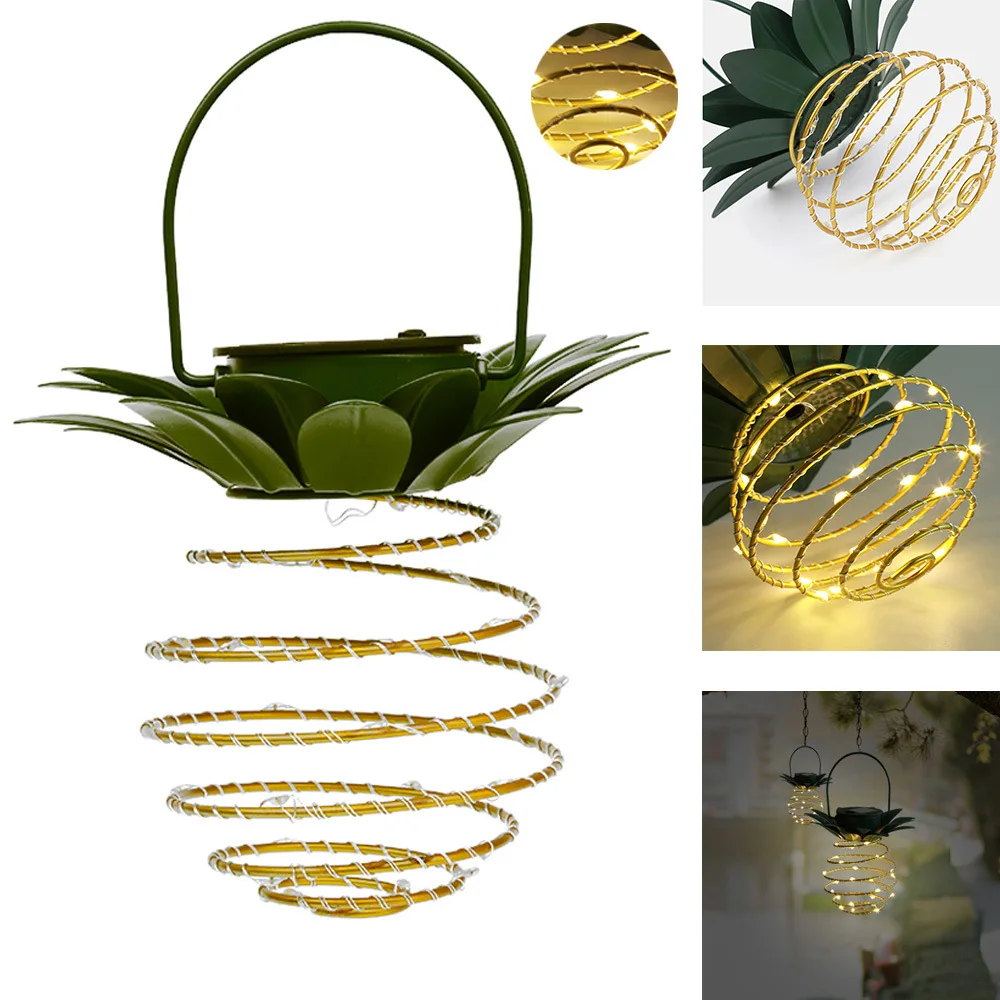 Outdoor Waterproof Solar Pineapple Shaped Light Iron Lantern LED Copper Wire String Light String Garden Decoration Hanging Light
Outdoor Waterproof Solar Pineapple Shaped Light Iron Lantern LED Copper Wire String Light String Garden Decoration Hanging Light