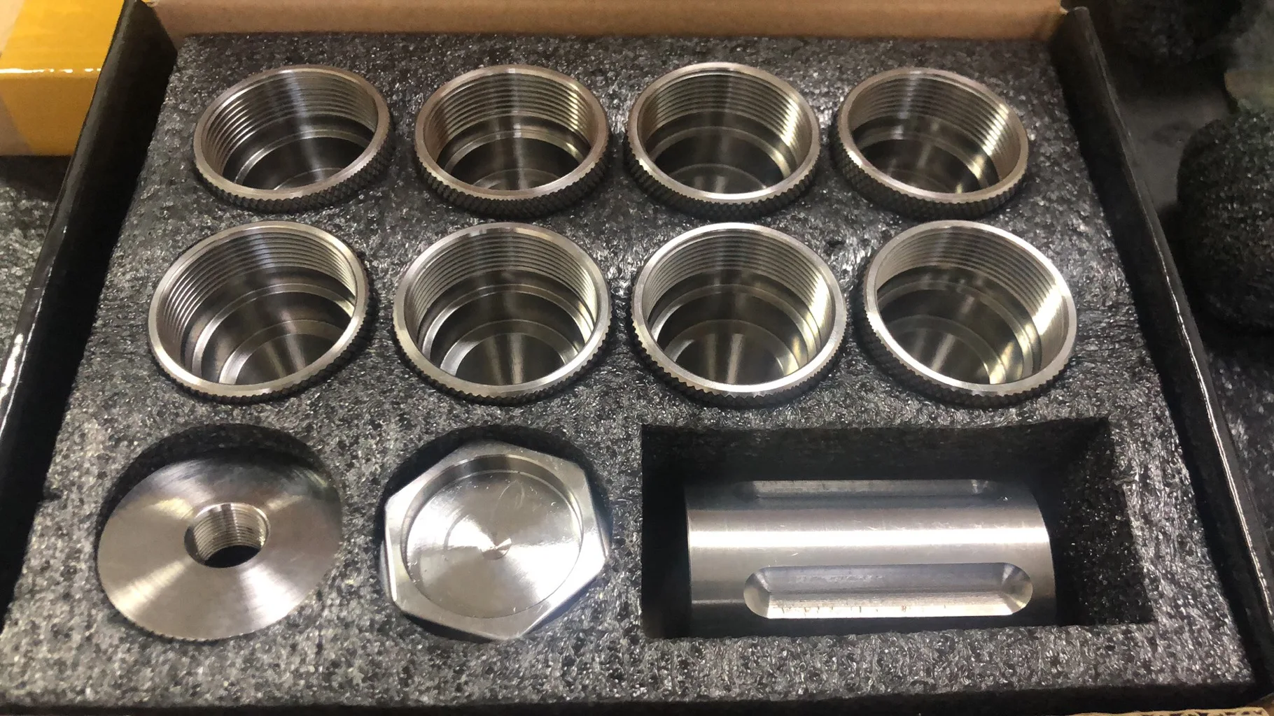 10'L 1.5'' OD Titanium GR5 Modular Solvent Trap (MST) kit 1.375x24 Tube, 5/8x24 Screw Cones Fuel Filter
10'L 1.5'' OD Titanium GR5 Modular Solvent Trap (MST) kit 1.375x24 Tube, 5/8x24 Screw Cones Fuel Filter
