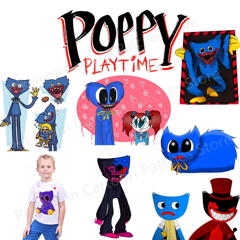 Huggy Wuggy Game Heat Transfer for Clothing Cartoon Stickers for T Shirt Hoodies Patches Applique Washable Children Decor Gift
Huggy Wuggy Game Heat Transfer for Clothing Cartoon Stickers for T Shirt Hoodies Patches Applique Washable Children Decor Gift