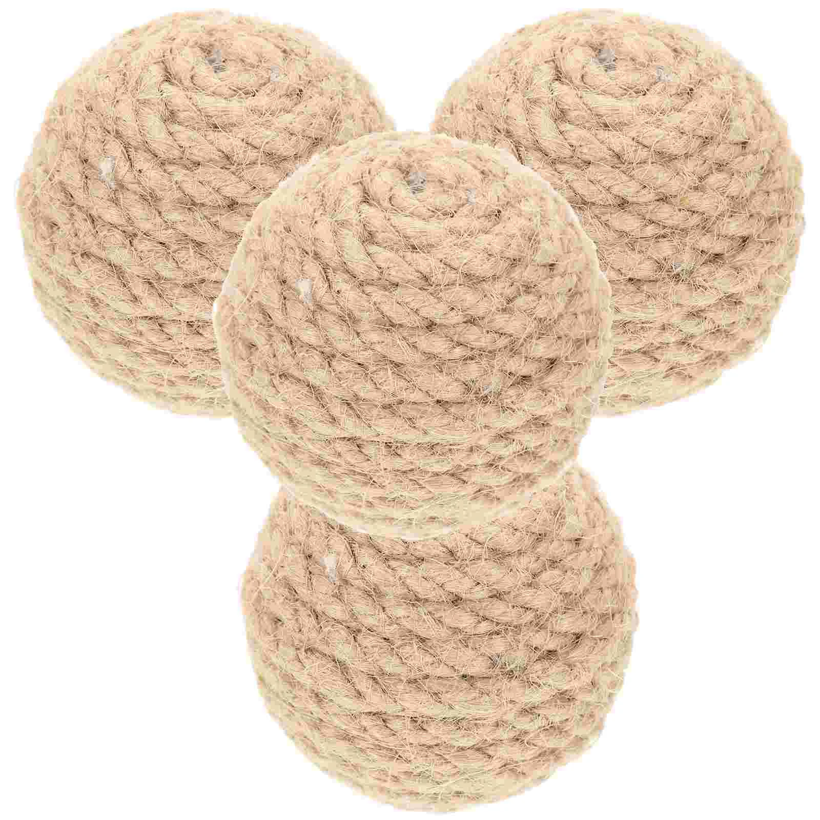 4Pcs Wear-resist Indoor Cat Balls Cat Toys Cat Toys Balls Jute Balls For Cats Floor for Playing Friends Cat
4Pcs Wear-resist Indoor Cat Balls Cat Toys Cat Toys Balls Jute Balls For Cats Floor for Playing Friends Cat