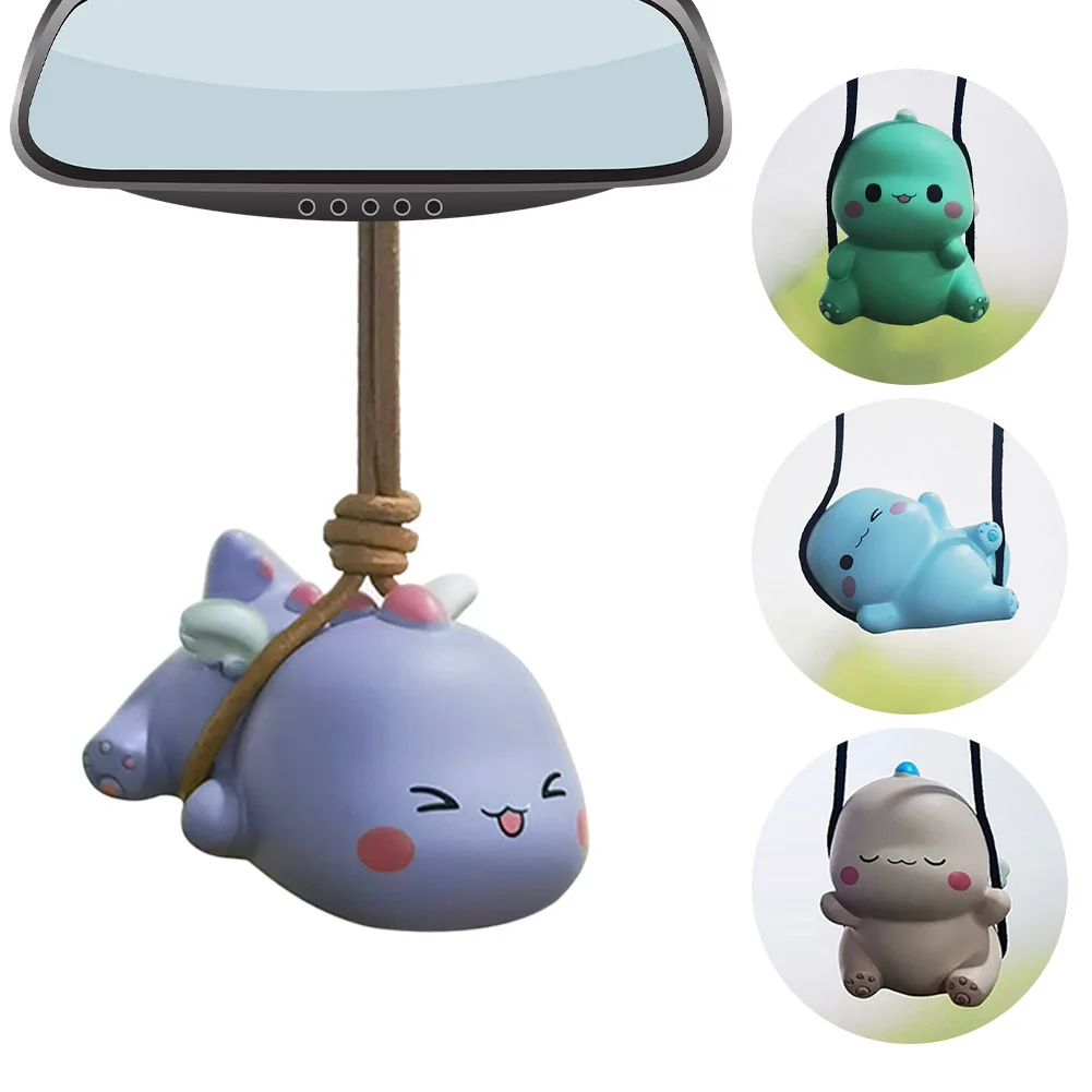 Car Hanging Ornament Swing Dinosaur Car Rear View Mirror Hanging Pendant Cute Animal Toy Home Car Decorations Accessories
Car Hanging Ornament Swing Dinosaur Car Rear View Mirror Hanging Pendant Cute Animal Toy Home Car Decorations Accessories
