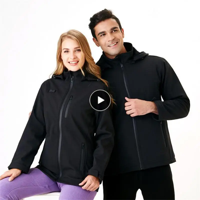 Intelligent Heating Men Women 4 Zone Cotton Heated Vest Couple USB Heater Electric Heated Hiking Skiing Thermostat
Intelligent Heating Men Women 4 Zone Cotton Heated Vest Couple USB Heater Electric Heated Hiking Skiing Thermostat