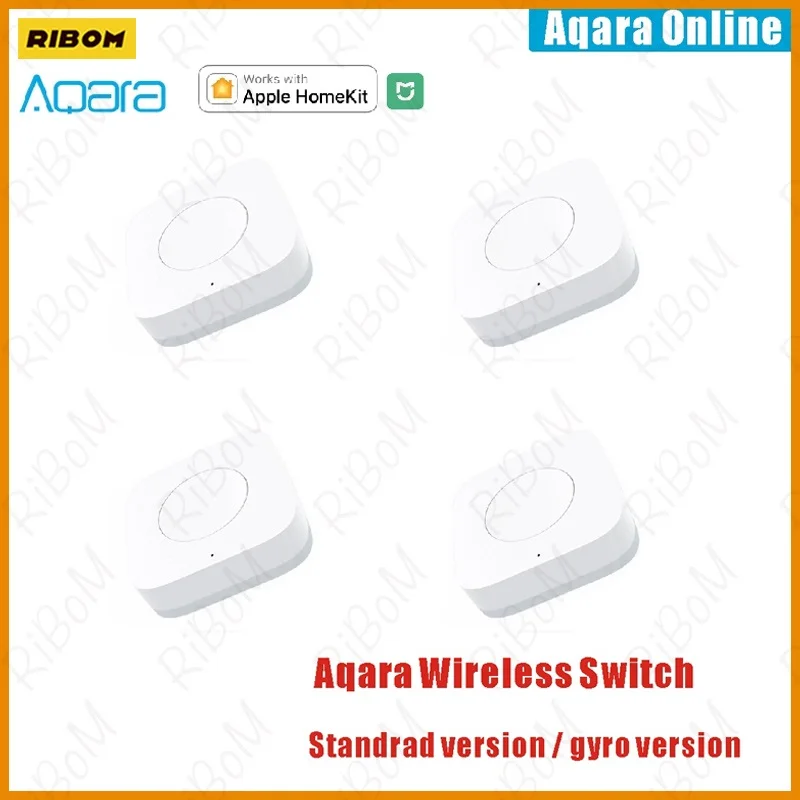 New Aqara Smart Wireless Mini Switch Key Zigbee Connection Remote One Key Control Button Home Security Mihome Homekit
New Aqara Smart Wireless Mini Switch Key Zigbee Connection Remote One Key Control Button Home Security Mihome Homekit